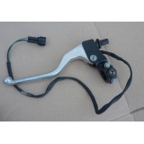 PÁČKA SPOJKY KOMPLETNÍ - STŘÍBRNÁ - - JAWA 300CL, PÉRÁK + MODEL 42 - (ZÁNOVNÍ DÍL)